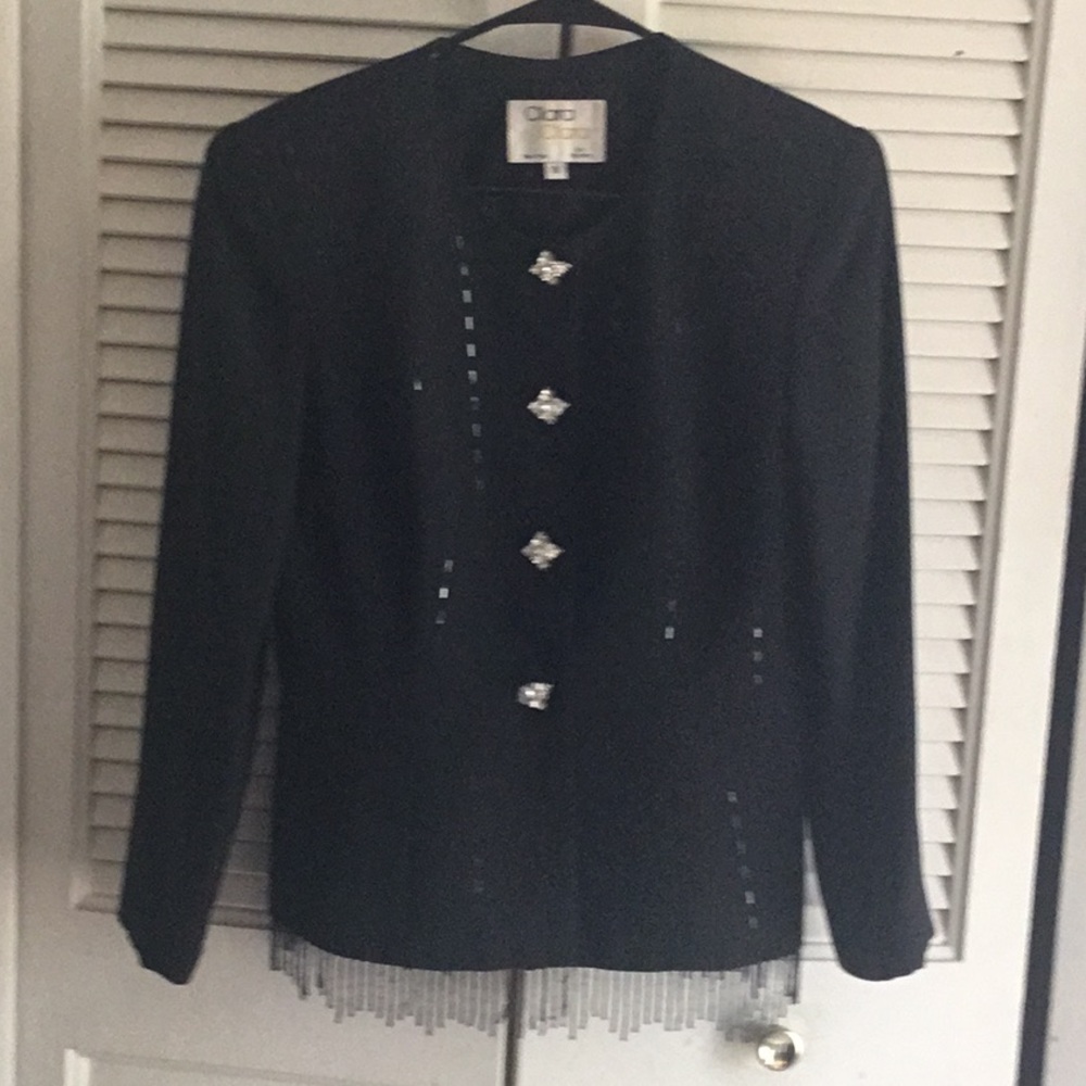 Women’s Black Blouse Size 8, Clara Clara